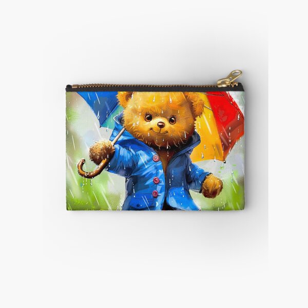 Item preview, Teddy in the Rain designed and sold by Creativ-Queen.