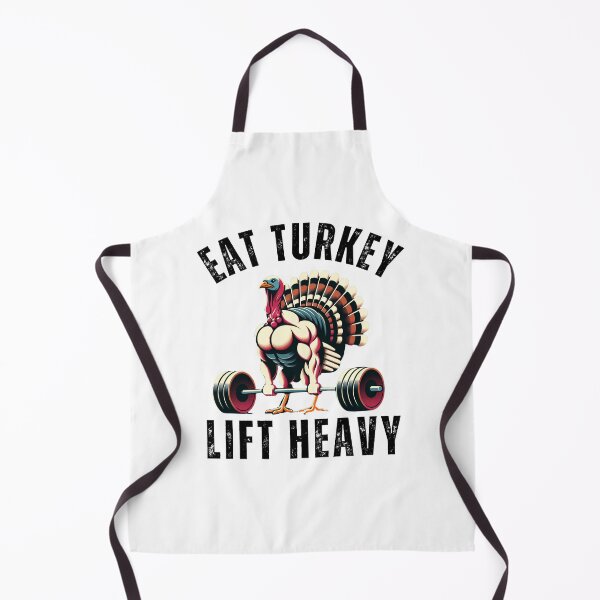 Item preview, Eat Turkey Lift heavy funny thanksgiving gym muscle turkey designed and sold by snowry.