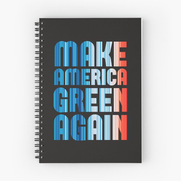 Item preview, Climate Change Stripes - Make America Green Again designed and sold by Frank J. Art.