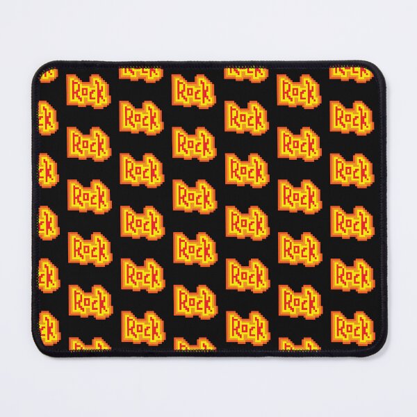 Item preview, Pixel Art Rock Music Fire Logo designed and sold by K1llexx.