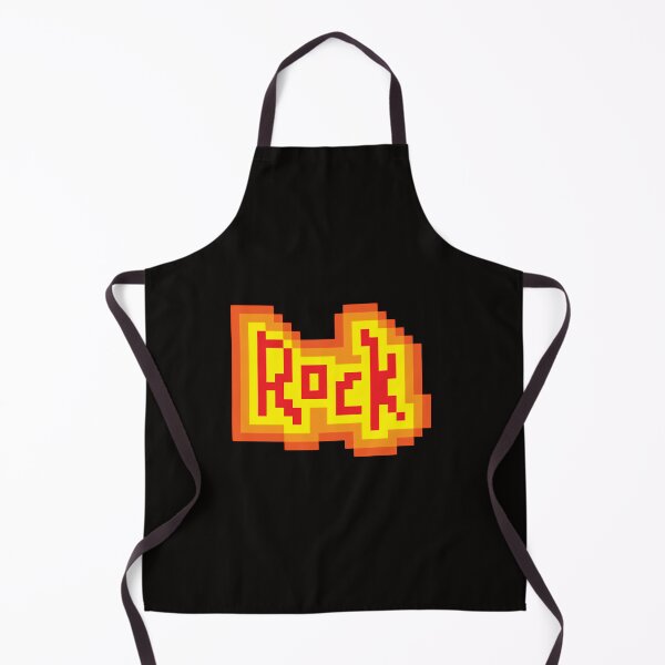 Item preview, Pixel Art Rock Music Fire Logo designed and sold by K1llexx.