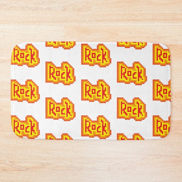 Item preview, Pixel Art Rock Music Fire Logo designed and sold by K1llexx.