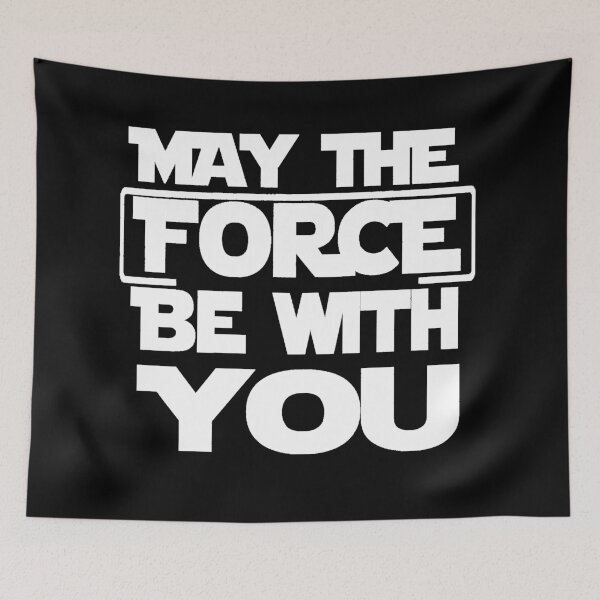 Item preview, May the Force be with you - White designed and sold by Sasya.