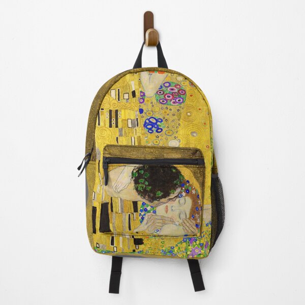 Item preview, Gustav Klimt’s The Kiss is a masterpiece of Symbolism, depicting a couple locked in an intimate embrace, adorned in golden robes with intricate patterns, blending passion and ornamentation. designed and sold by mirrorimages.