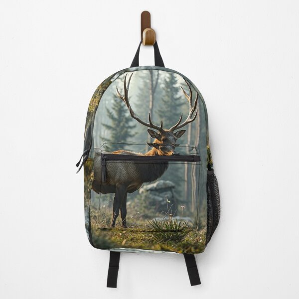 Item preview, White-Tail Stag in Forest designed and sold by Skye Ryan-Evans.