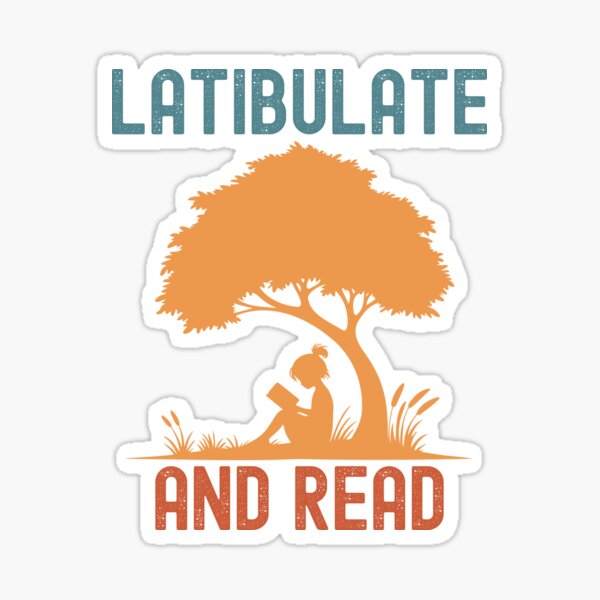 Item preview, Latibulate and Read designed and sold by TenkaTees.