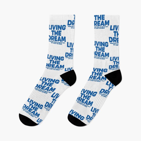 Item preview, Living the dream ironic phrase male designed and sold by Captain-Jackson.