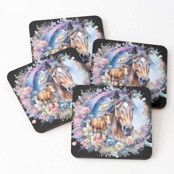 Item preview, Floral Horse designed and sold by Karen Wood.