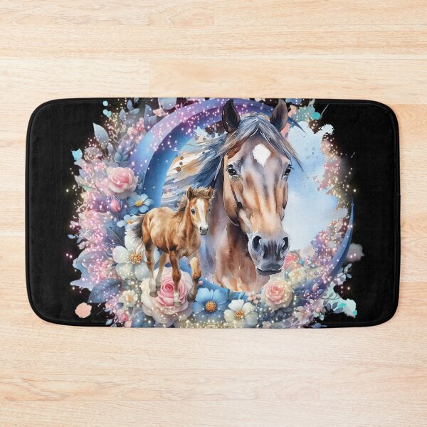 Item preview, Floral Horse designed and sold by Karen Wood.