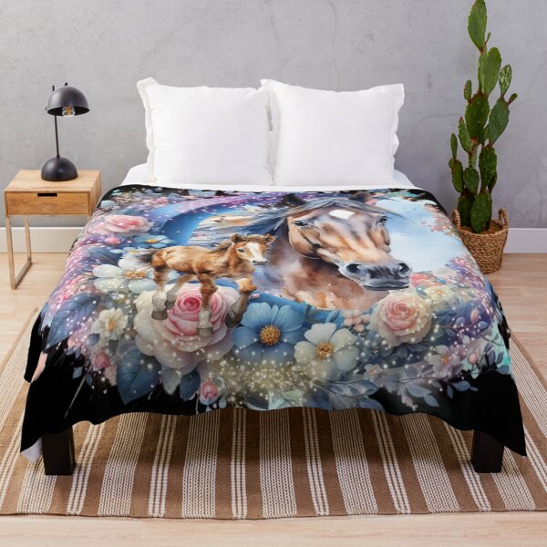 Item preview, Floral Horse designed and sold by Karen Wood.