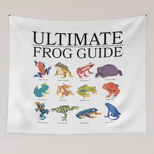 Item preview, The Ultimate Frog Guide designed and sold by TheWizardRyn.