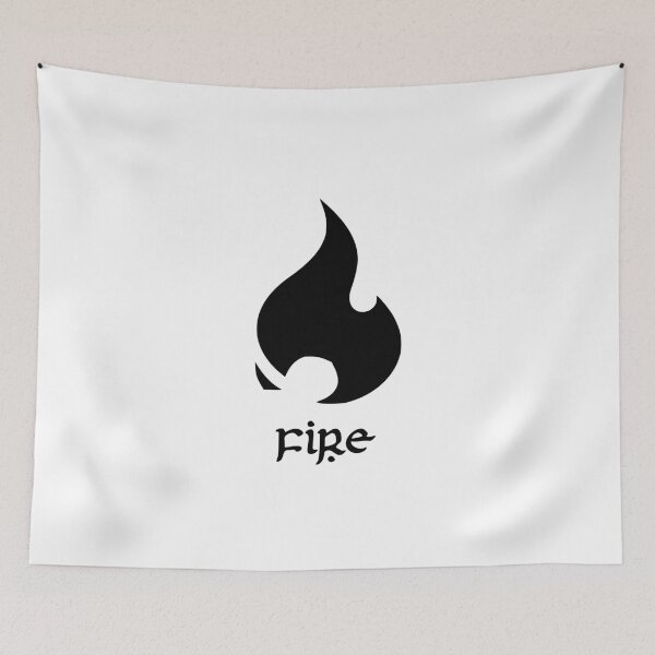 Item preview, Fire Elf Sign I designed and sold by Sannina.