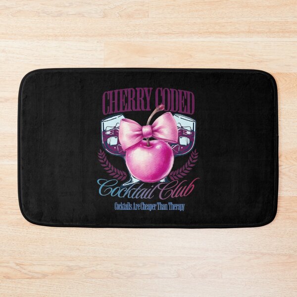 Item preview, CHERRY CODED COCKTAIL CLUB, COCKTAILS ARE CHEAPER THAN THERAPY designed and sold by justyna-s28.