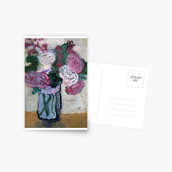 Flowers from Home Postcard