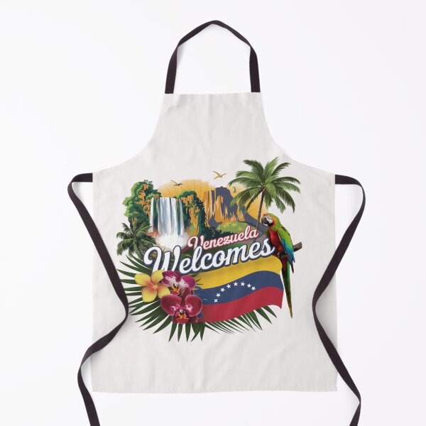 Item preview, Venezuela Welcomes Flag Map Angel, Caracas, Orinoco designed and sold by AnimalsDH305.