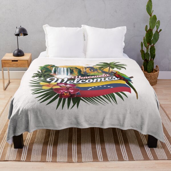 Item preview, Venezuela Welcomes Flag Map Angel, Caracas, Orinoco designed and sold by AnimalsDH305.
