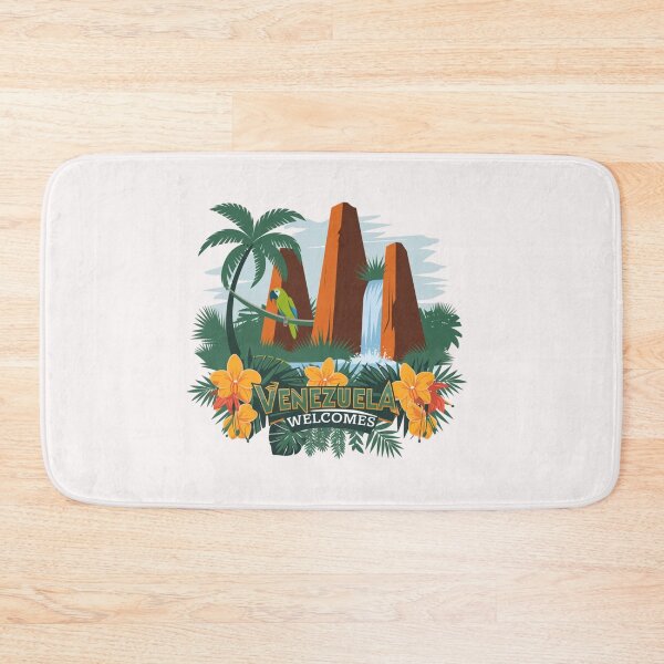Item preview, Venezuela Welcomes Flag Map Angel, Caracas, Orinoco designed and sold by AnimalsDH305.