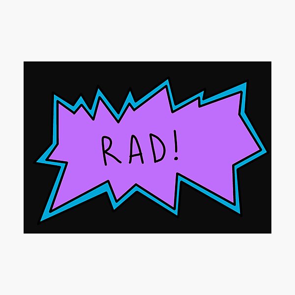 Artikel-Vorschau von Rad!, designt und verkauft von Lunchboxamigos.