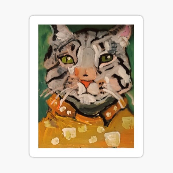 Item preview, Cat In Yellow Raincoat  designed and sold by Shan-Eoin.