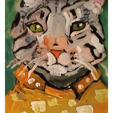 Aperçu de l'œuvre Chat en imperméable jaune de Shan-Eoin
