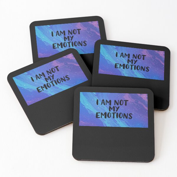 Item preview, I AM NOT MY EMOTIONS designed and sold by FitEnvy.
