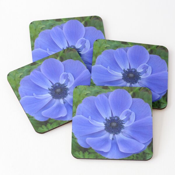 Item preview, Blue Purple Anemone Windflower Showing Unfading Love designed and sold by JoyousArt4u.