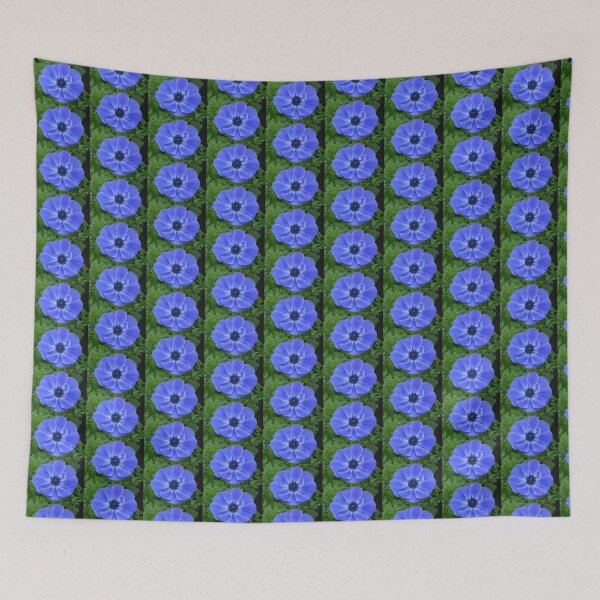 Item preview, Blue Purple Anemone Windflower Showing Unfading Love designed and sold by JoyousArt4u.