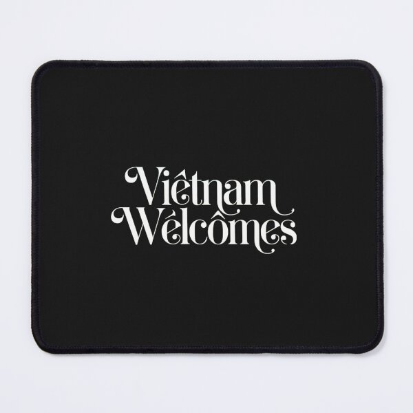 Item preview, Vietnam Welcomes Flag Map Hanoi, Ho Chi Minh designed and sold by AnimalsDH305.