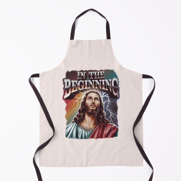 Item preview, Genesis 1:1 – In the Beginning | Bootleg Jesus Art | Christian Creation Design designed and sold by  KnitLuv.