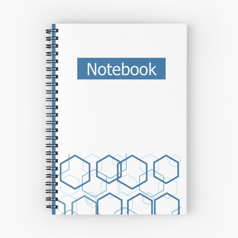 Item preview, Spiral Notebook designed and sold by GoldPerl.