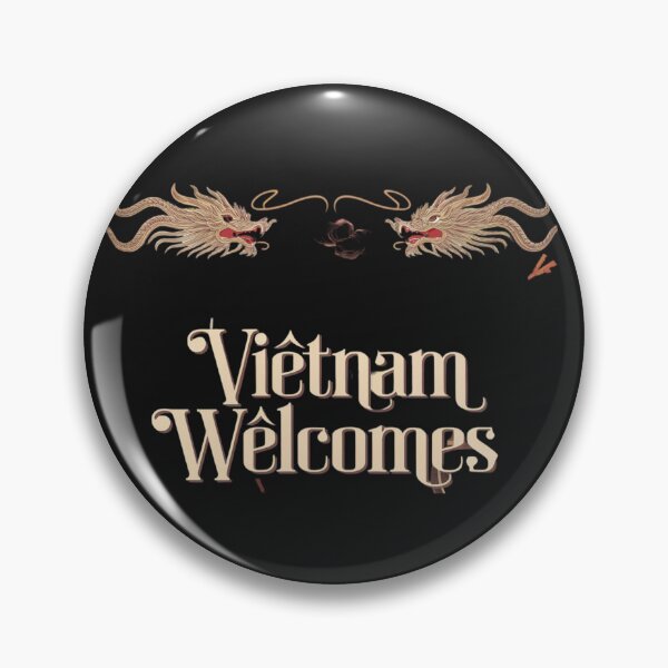 Item preview, Vietnam Welcomes Flag Map Hanoi, Ho Chi Minh designed and sold by AnimalsDH305.