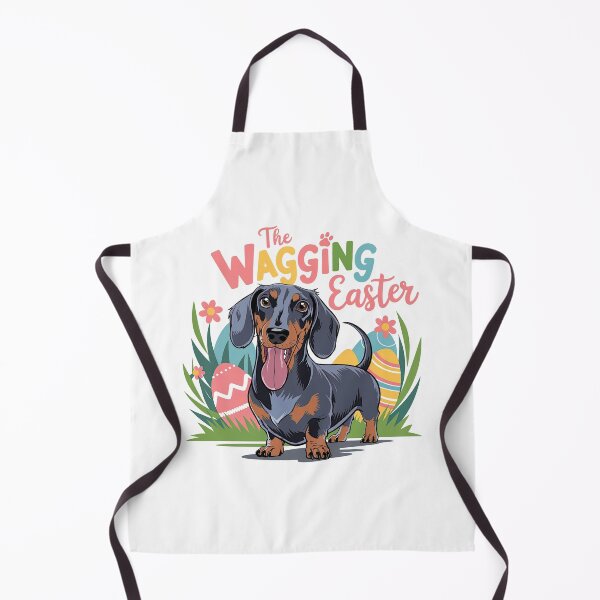 Item preview, Dachshund Easter - The Wagging Easter designed and sold by GRABAPSHOP.