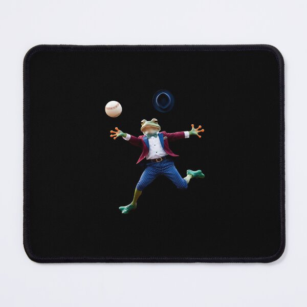 Item preview, Fishing frog playing baseball designed and sold by ATOTI.