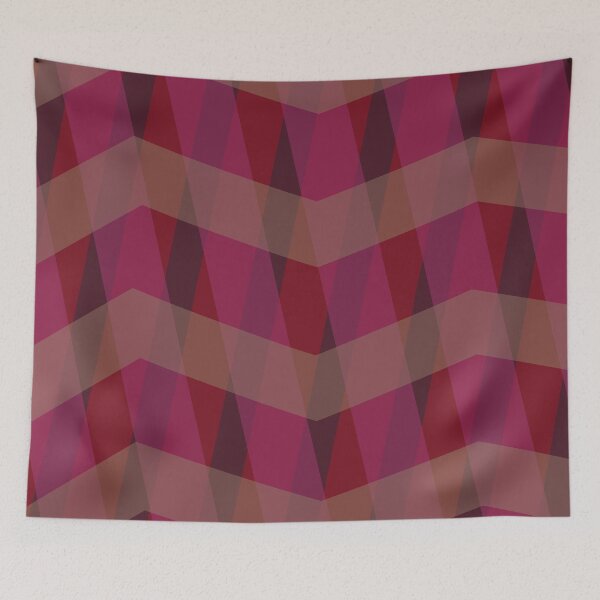 Item preview, Pink abstract geometric pattern designed and sold by LaChroma x Zaphyria.