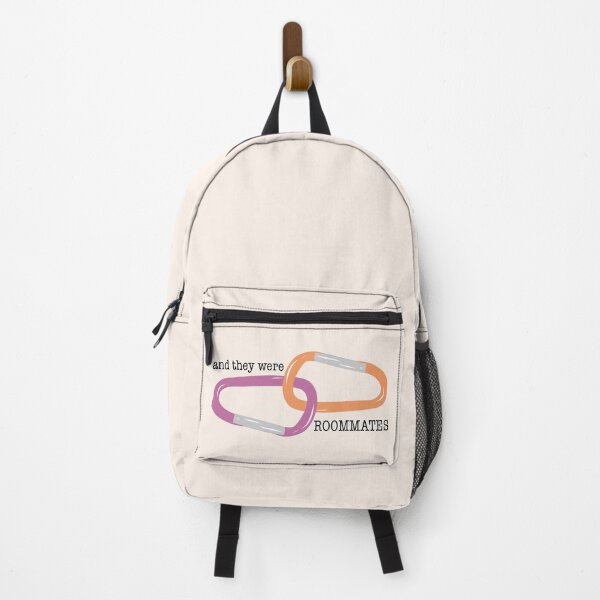 Item preview,  And They Were Roommates – Queer Reference with Carabiners designed and sold by UnhingedByMeg.