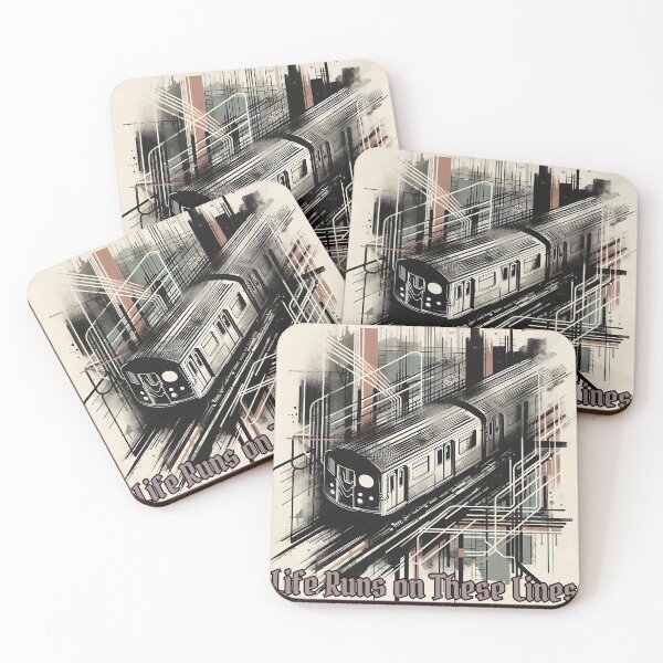 Item preview, Subway Life - City Pulse Style designed and sold by Dino-Lune.