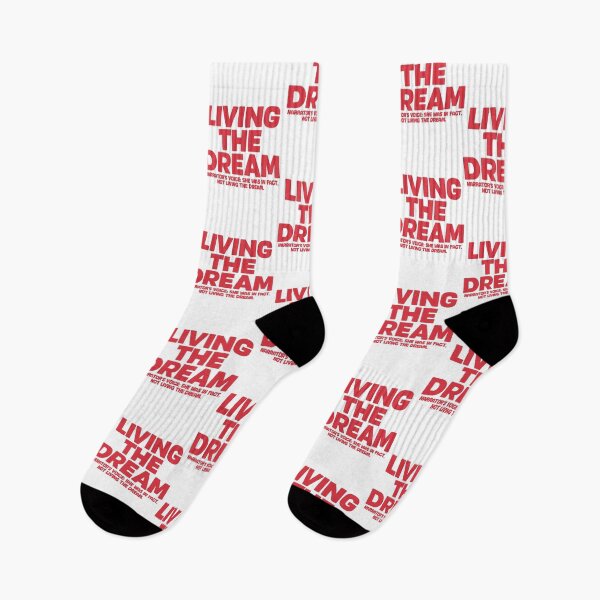 Item preview, Living the dream ironic phrase female designed and sold by Captain-Jackson.