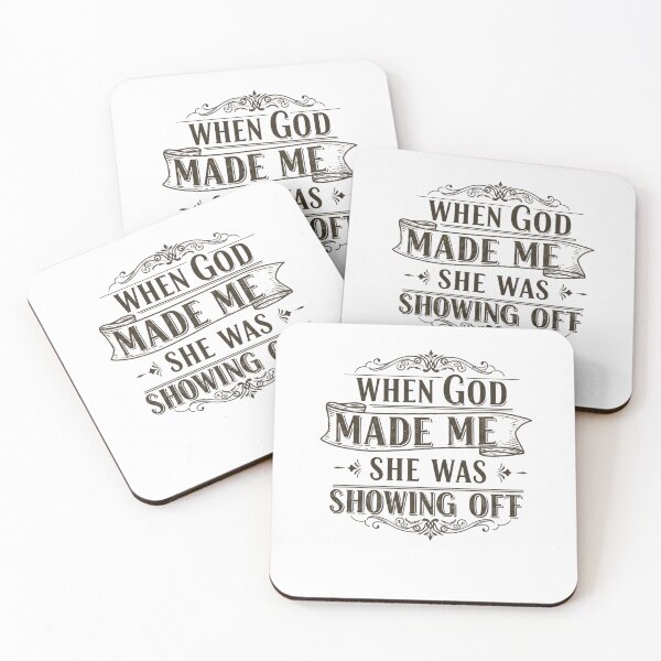 Item preview, When God made me she was showing off designed and sold by FitEnvy.