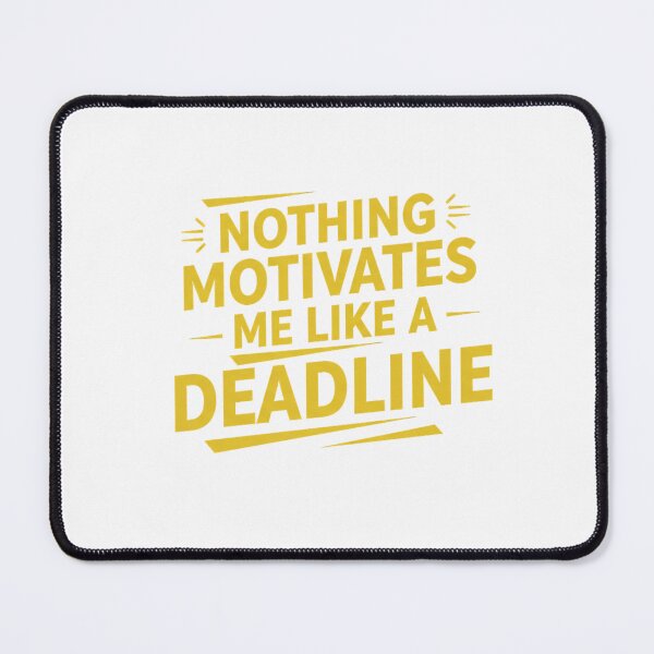 Item preview, nothing motivates me like a deadline designed and sold by FitEnvy.
