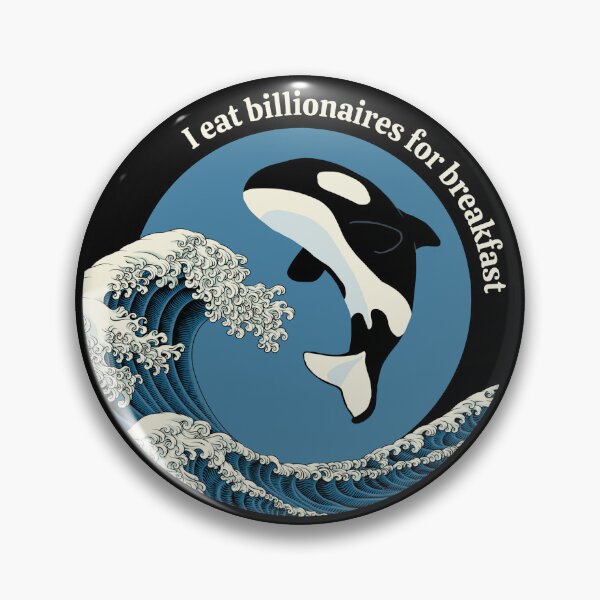 Item preview, Eat the Rich Orca designed and sold by PlutonicPrints.