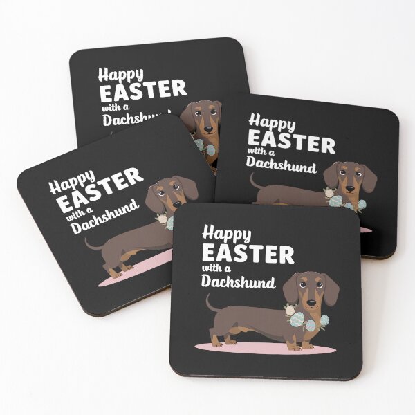 Item preview, Dachshund Easter - Happy Easter With A Dachshund designed and sold by GRABAPSHOP.