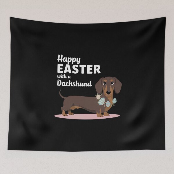 Item preview, Dachshund Easter - Happy Easter With A Dachshund designed and sold by GRABAPSHOP.