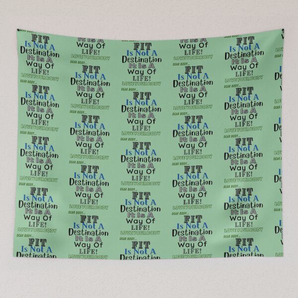 Item preview, Fitness Is A Way Of Life-Health And Wellness designed and sold by Old Age Ain't For Sissies!.