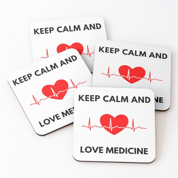 Item preview, Keep calm and love medicine designed and sold by camicebiancobuy.