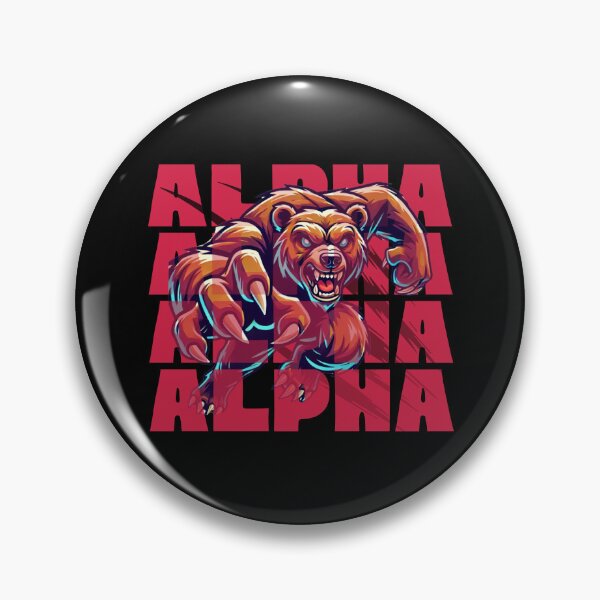Item preview, Alpha Grizzly Bear designed and sold by pUNKnown.