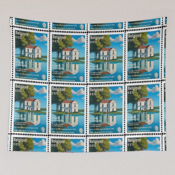 Item preview, Postage Stamp, Exposition Brussels Belgium € 0.72 designed and sold by Museum Of Non-Existing Art.