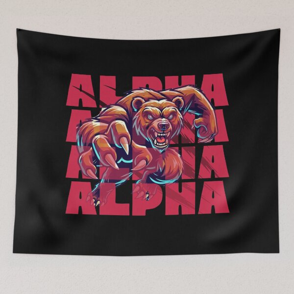 Item preview, Alpha Grizzly Bear designed and sold by pUNKnown.