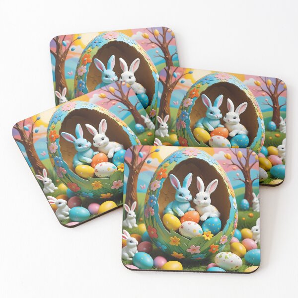 Item preview, Easter Bunnies Eggstravaganza designed and sold by debbiedwarika.