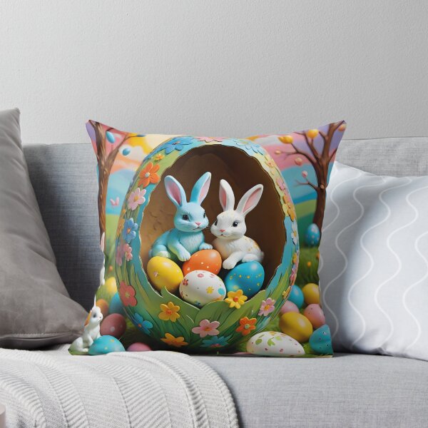 Item preview, Easter Bunnies Eggstravaganza designed and sold by debbiedwarika.