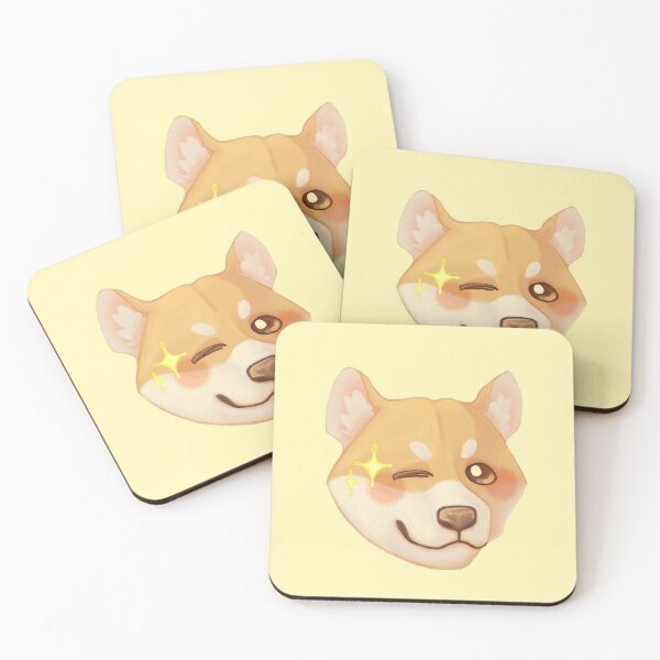 Item preview, Shiba Inu winking designed and sold by MelyhFlores.